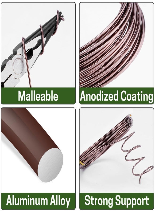 ZELARMAN Wire Bonsai Tree, 4 Rolls Total 64Ft Aluminum Bonsai Training Wire Set for Indoor 1.0MM, 1.5MM, 2.0MM - Image 3